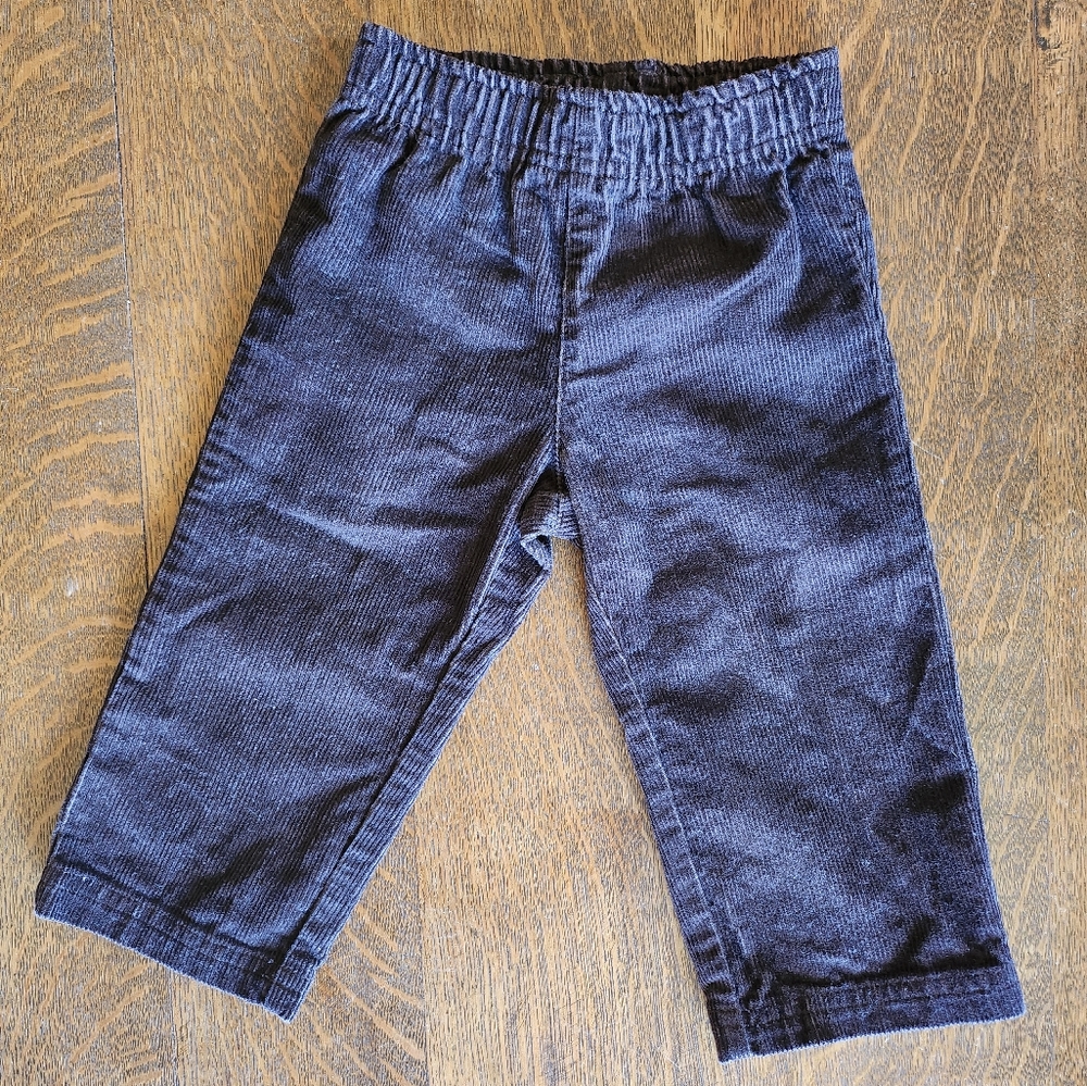 Rich Brown Corduroy Pants Baby 9M